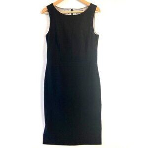 S Oliver Womens Sheat Dress in Black Sleevless Size Small